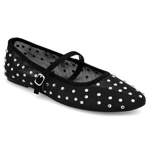 NWT MIA KERRA BLACK FLAT
